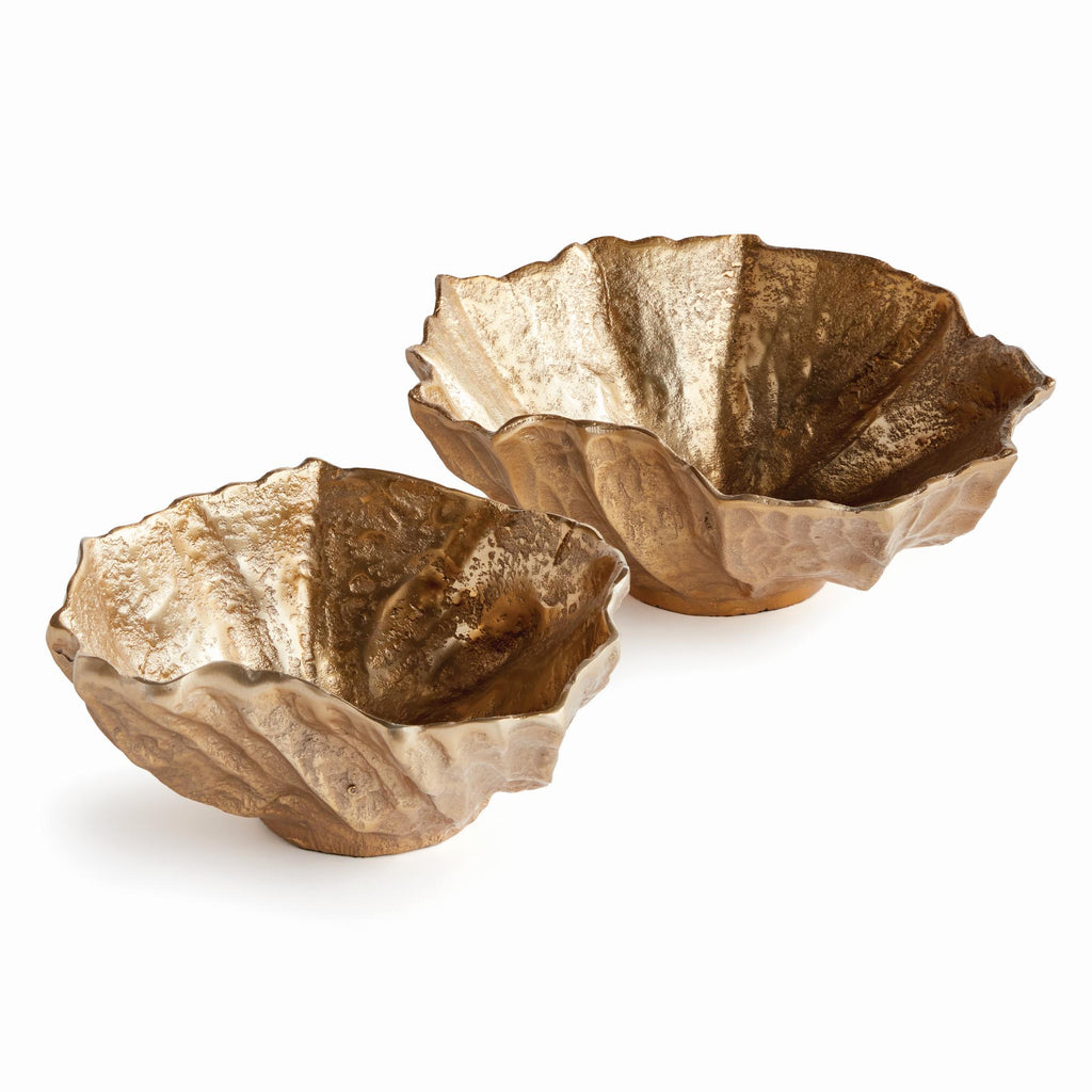 Napa Gold Ostra Decorative Bowls