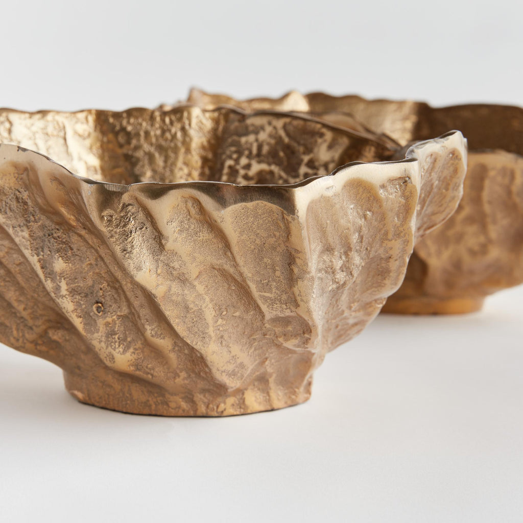 Napa Gold Ostra Decorative Bowls