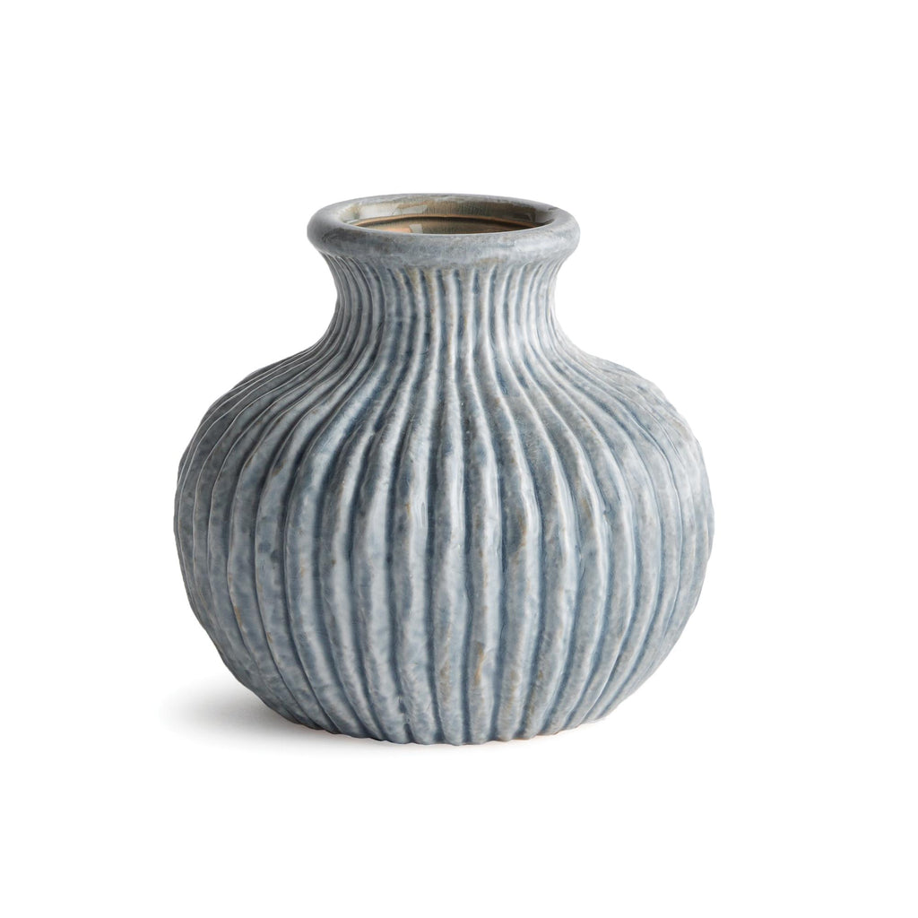 Napa Blue Thessaly Vase Short