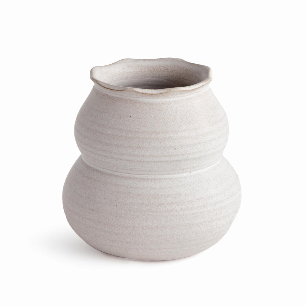 Napa White Chyrssa Vase Small