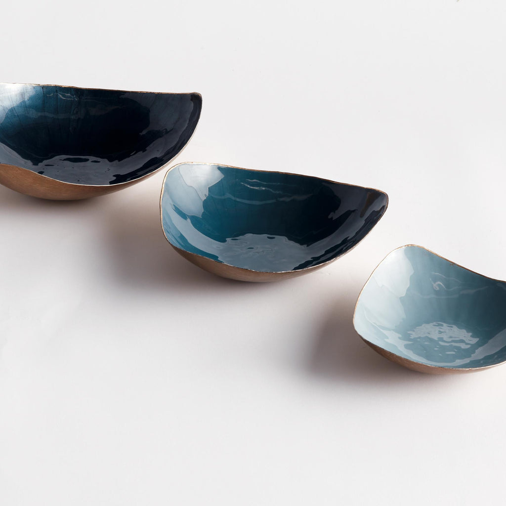 Napa Assorted Blues Camryn Decorative Bowls