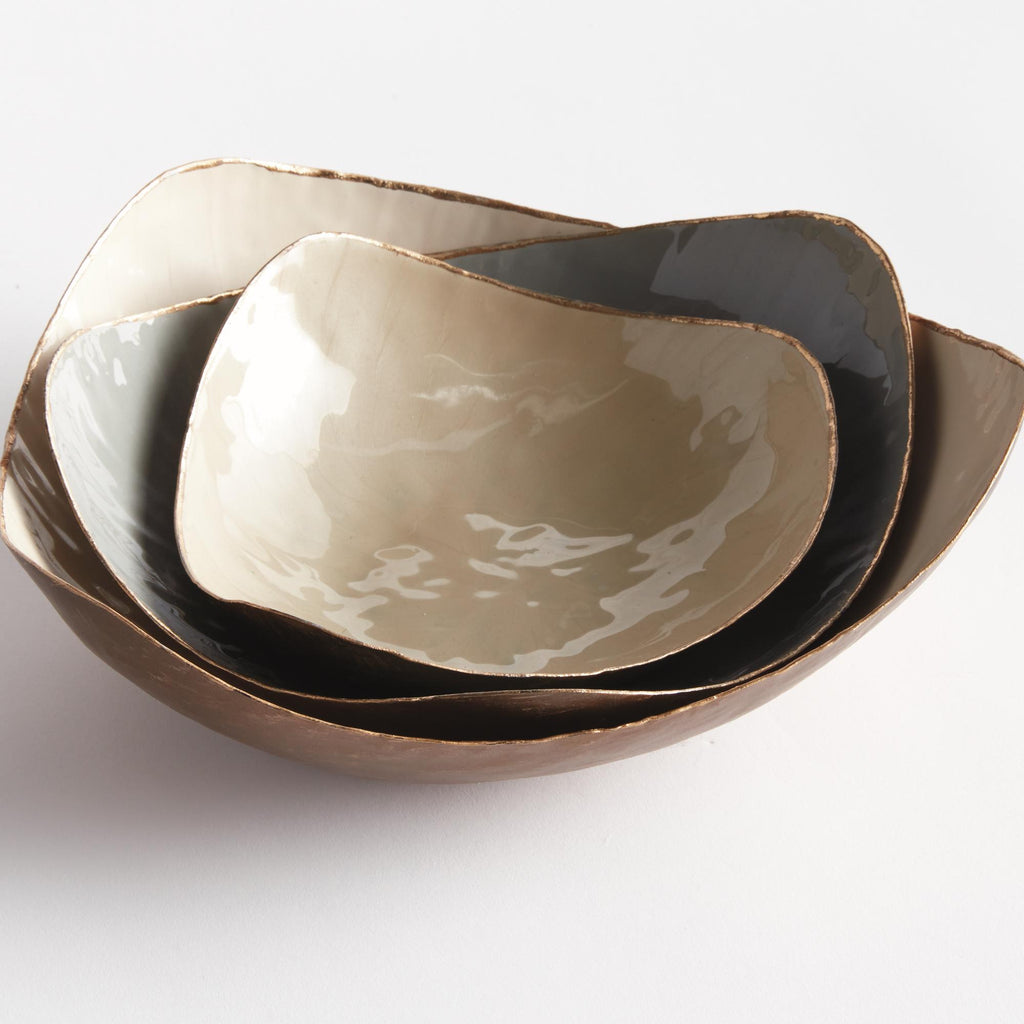 Napa Assorted Neutrals Camryn Decorative Bowls