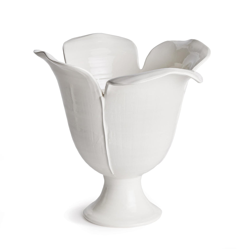 Napa White Petalo Vase Large