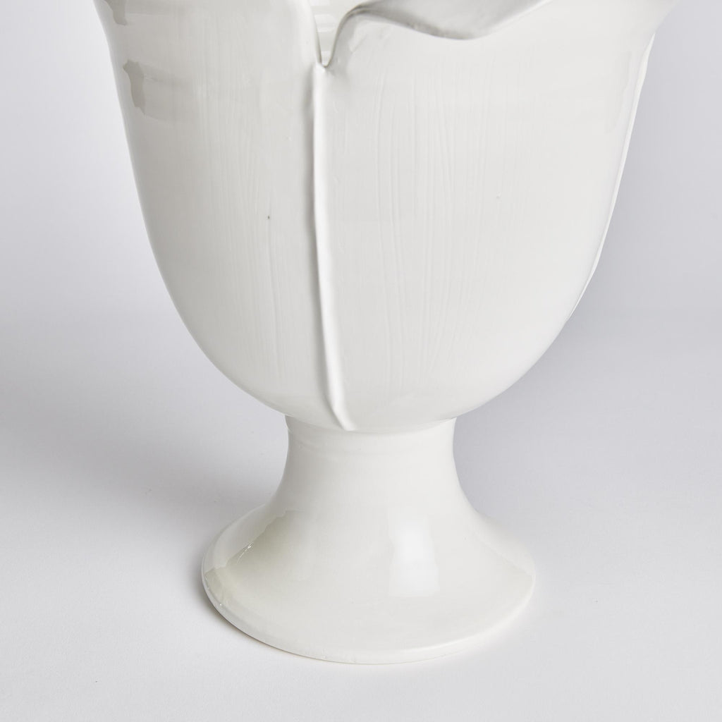 Napa White Petalo Vase Small