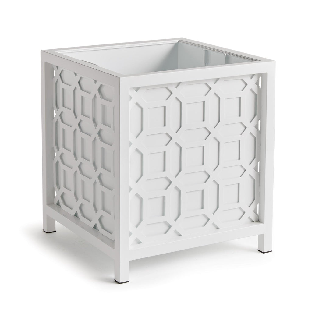 Napa White Traforo Planter