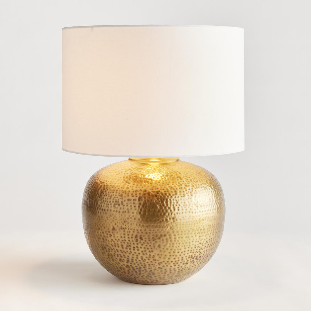 Napa Gold/White Tara Lamp Large