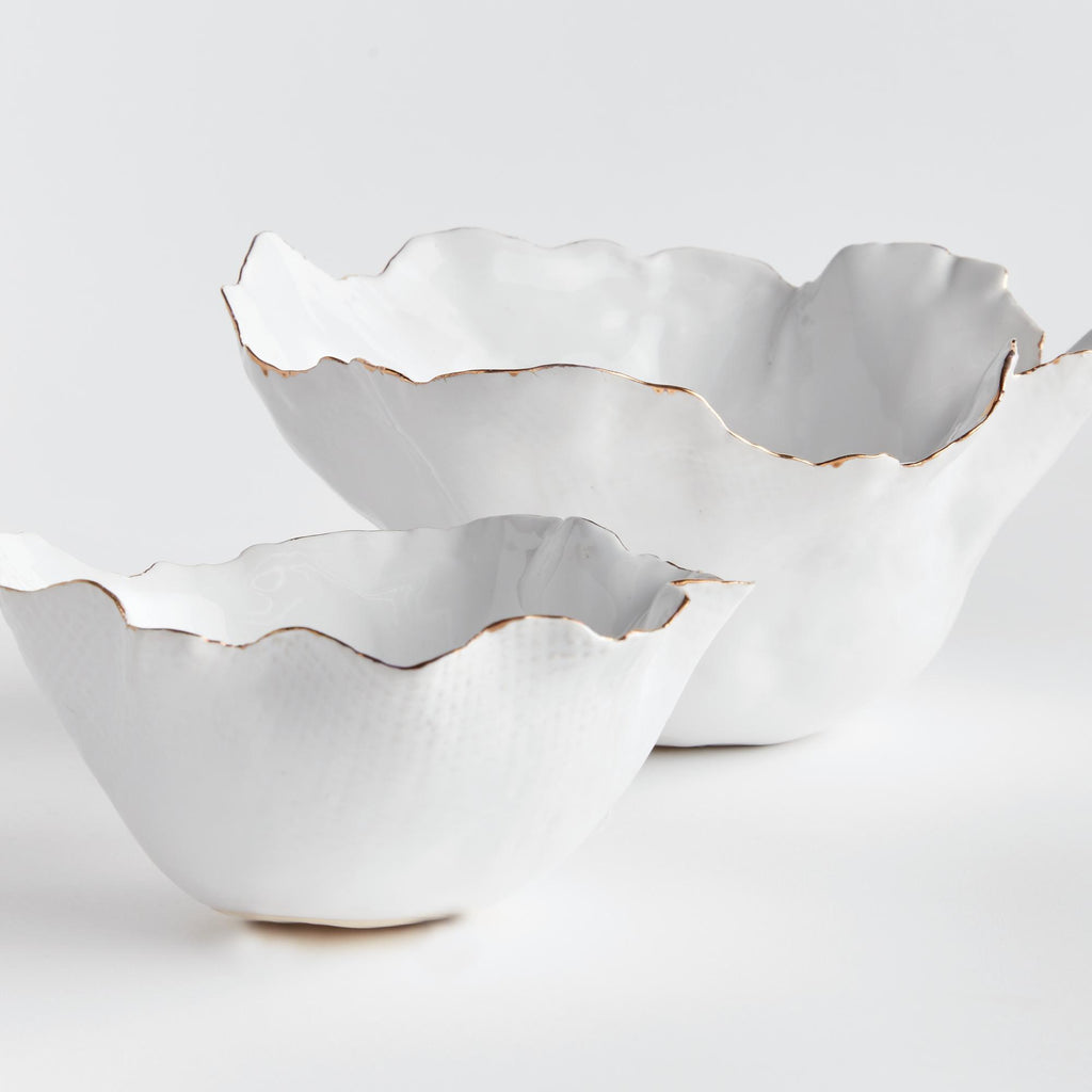 Napa White Maribella Decorative Bowls