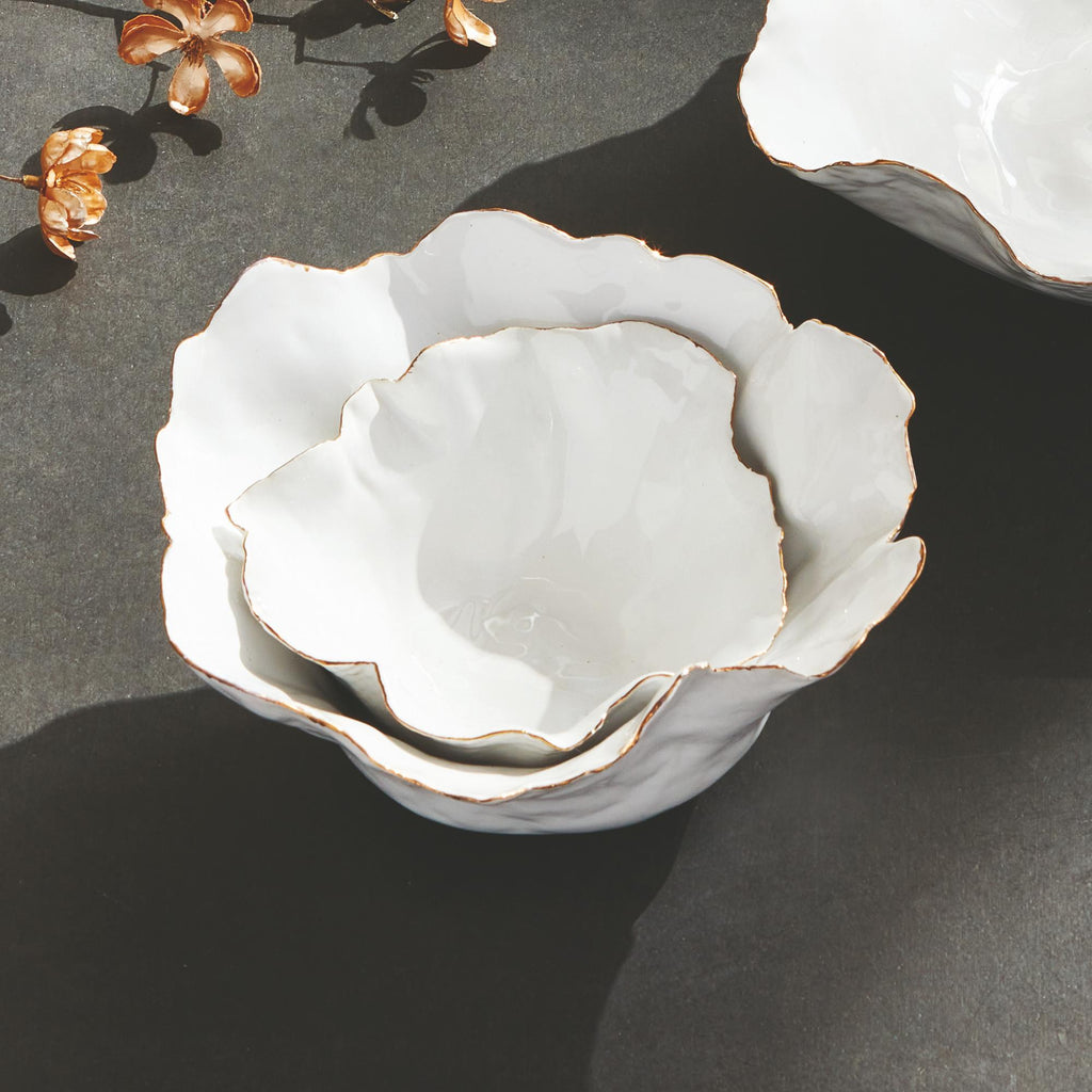 Napa White Maribella Decorative Bowls