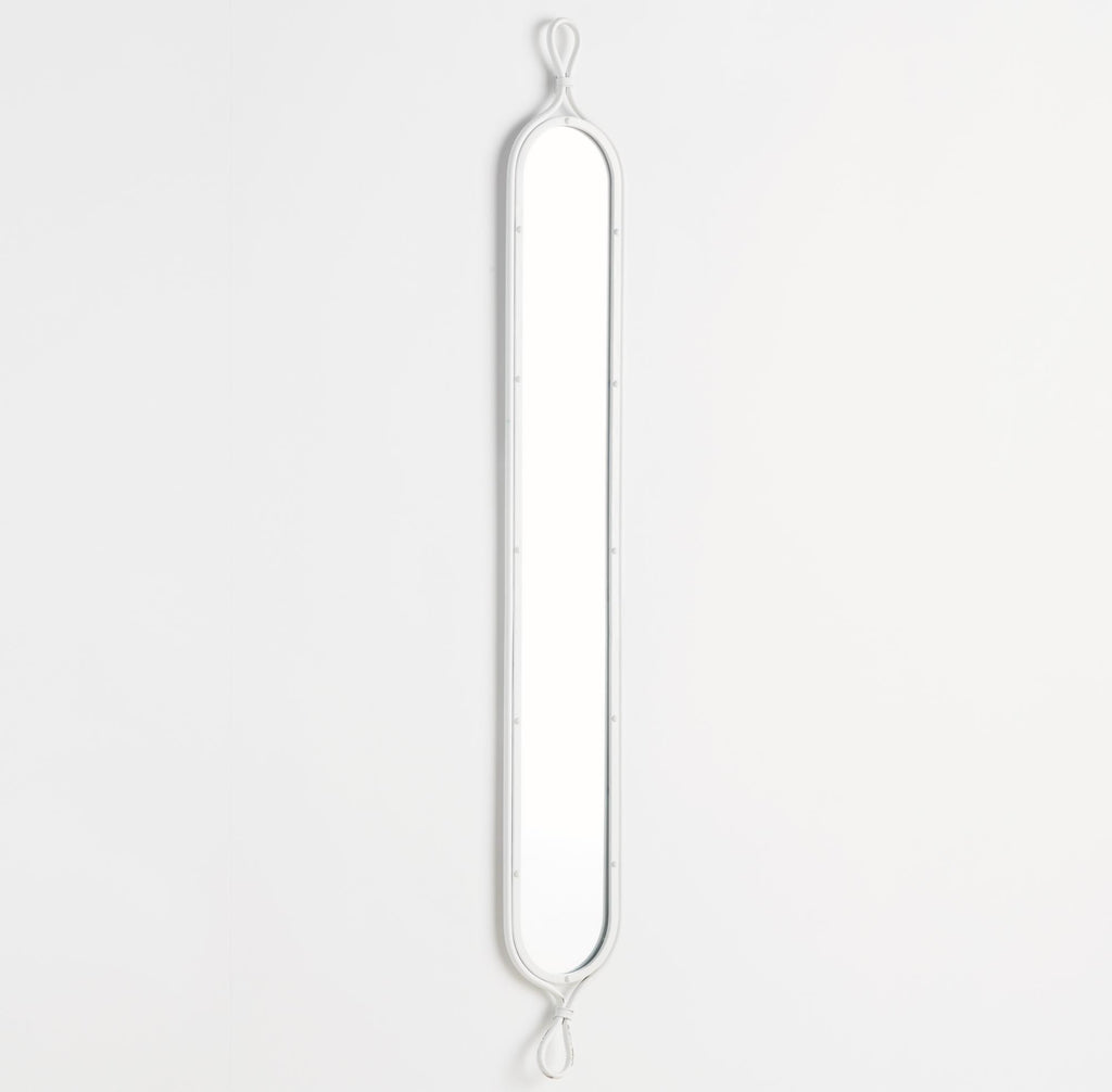 Napa White Tall Narrow Mirrors