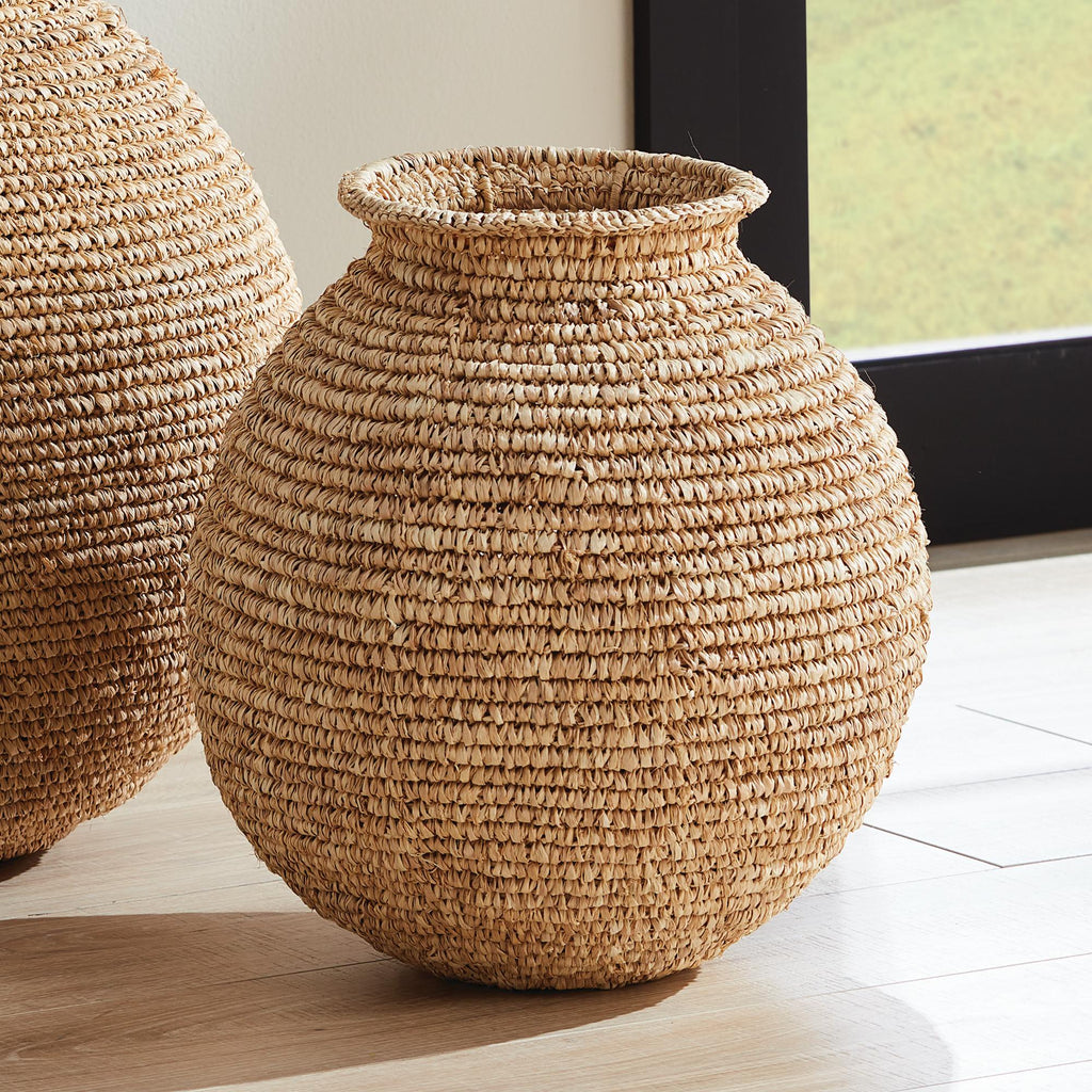 Napa Natural Remi Woven Vase Small