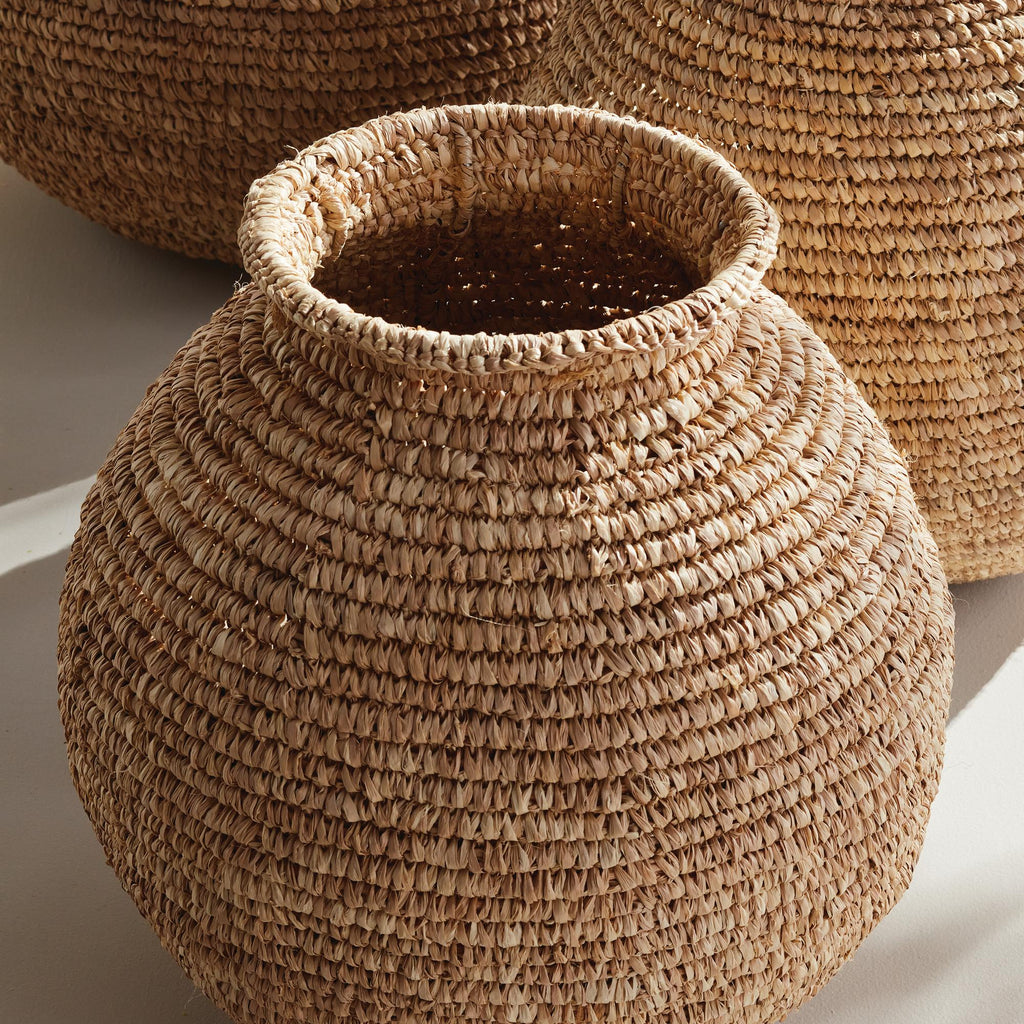 Napa Natural Remi Woven Vase Small