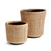 Napa Natural Lyla Dry Basket Planters, Set Of 2