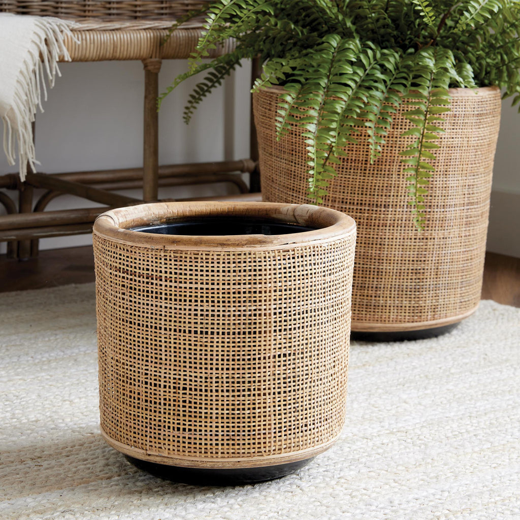 Napa Natural Lyla Dry Basket Planters, Set Of 2