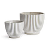 Napa Gray Adara Pots, Set Of 2