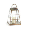 Napa Antique Brass Dexter Lantern Small