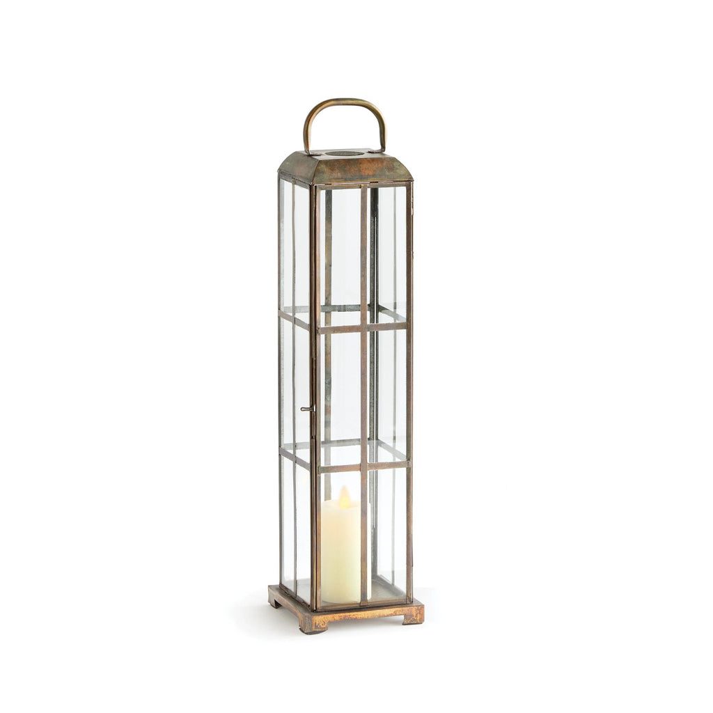 Napa Antique Brass Benson Lantern Small