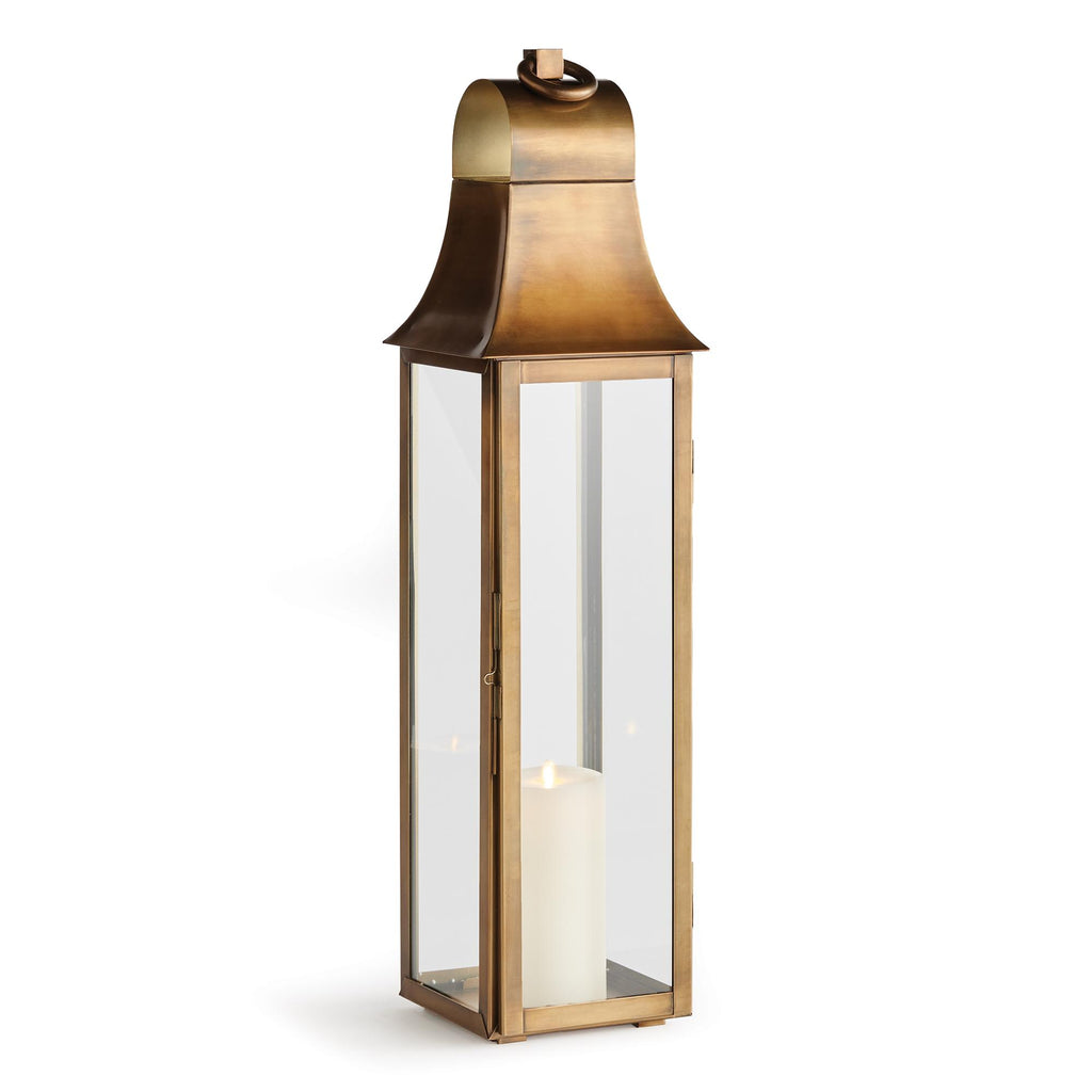 Napa Antique Brass Geneva Lantern Large