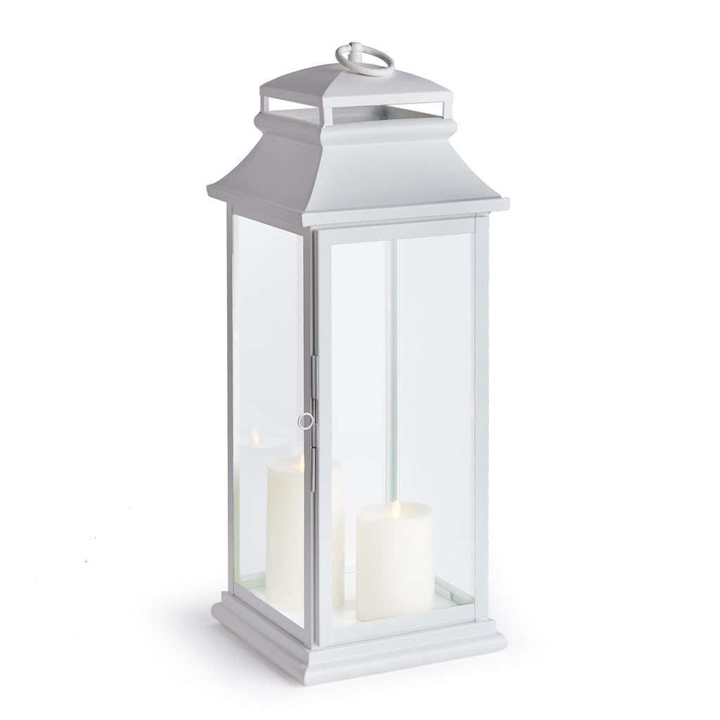 Napa White Matilda Outdoor Lantern Large