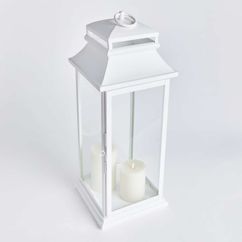 Napa White Matilda Outdoor Lantern Large