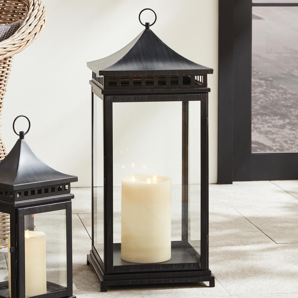 Napa Black Kito Outdoor Lantern Large