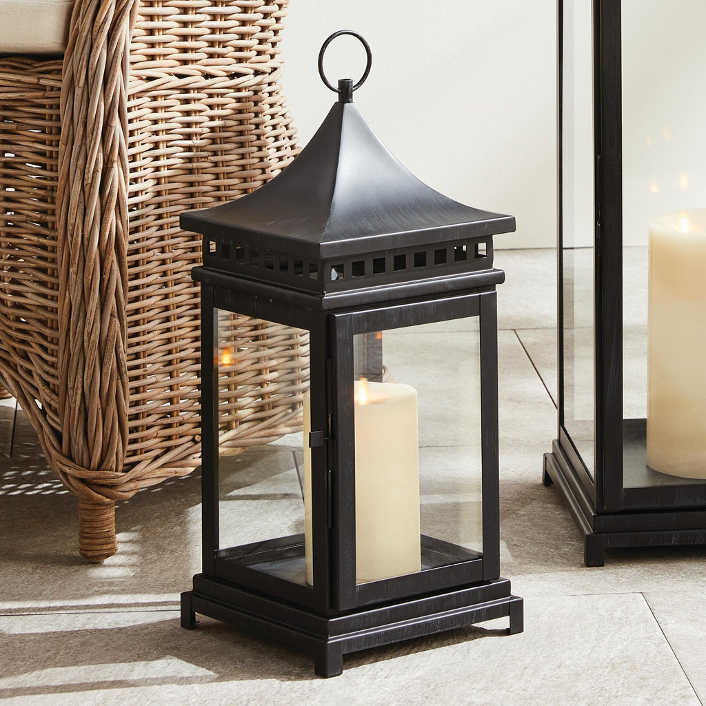 Napa Black Kito Outdoor Lantern Small