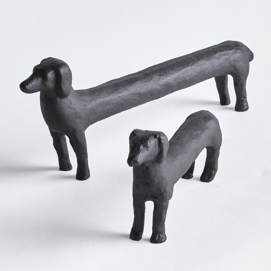 Napa Black Connley Dogs, Set Of 2