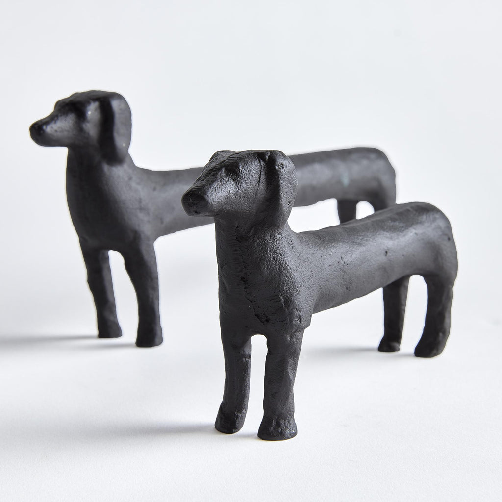 Napa Black Connley Dogs, Set Of 2