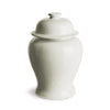 Napa White Koa Wide Lidded Ginger Jar Small