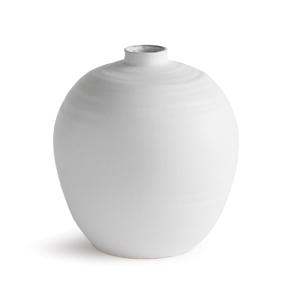 Napa White Andorra Vase 13.75"