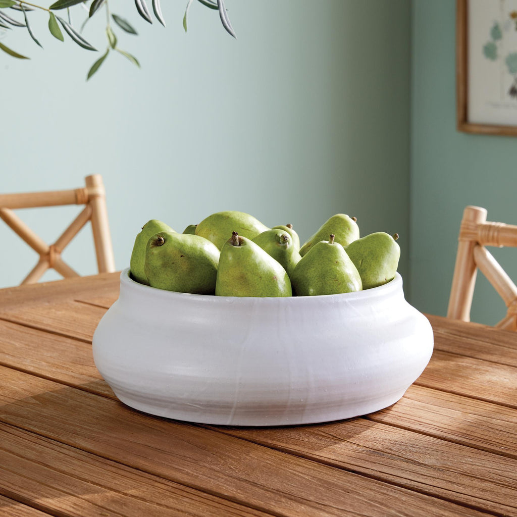 Napa White Mirela Decorative Bowl