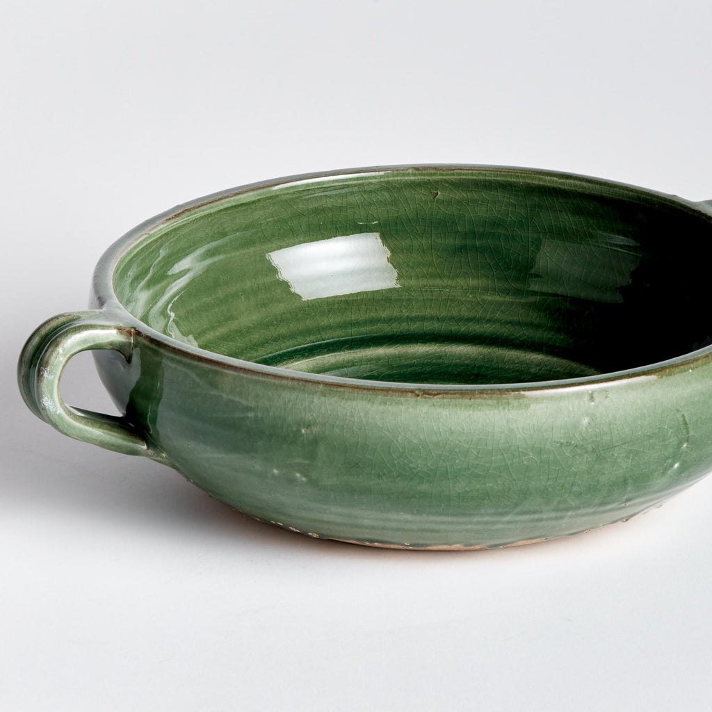 Napa Green/Natural Maisha Decorative Bowl