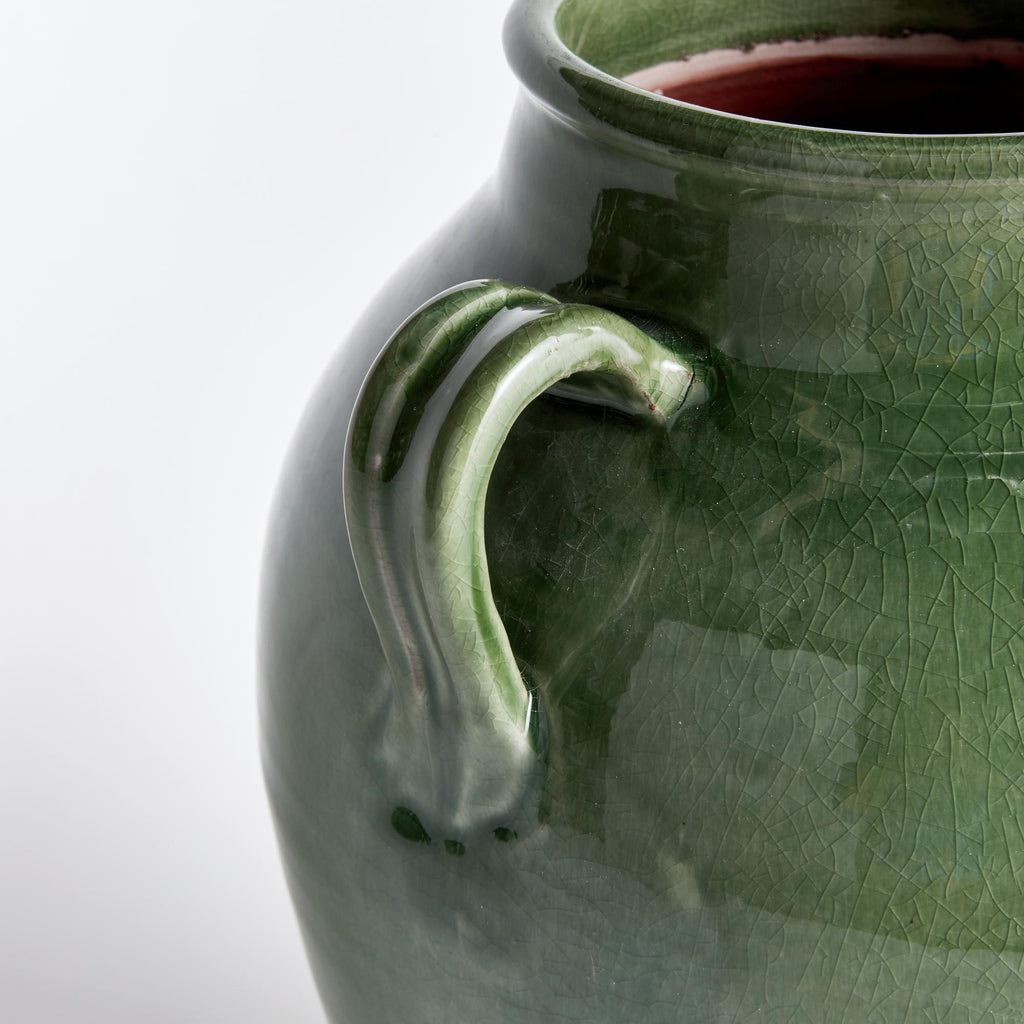 Napa Green/Natural Maisha Vase