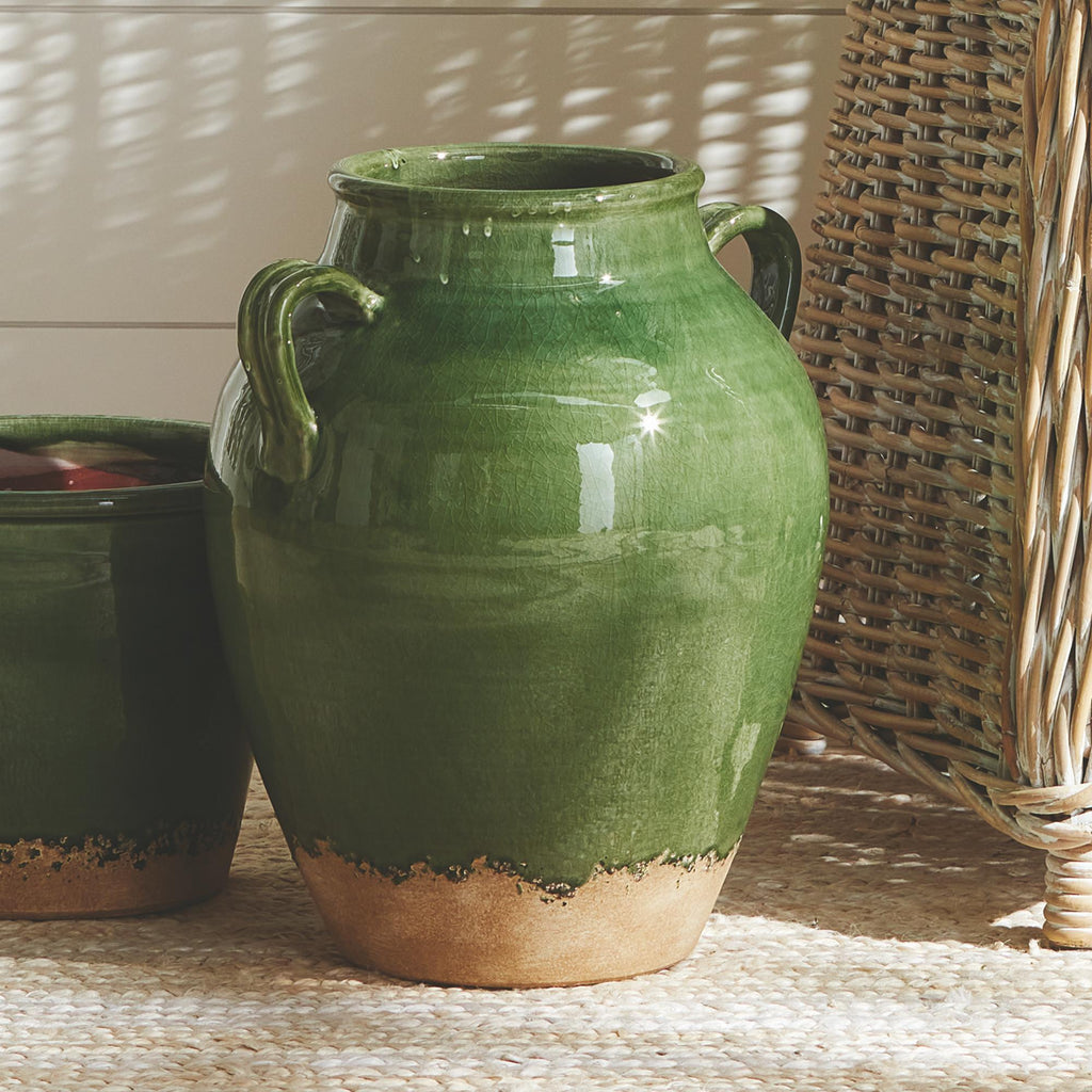 Napa Green/Natural Maisha Vase