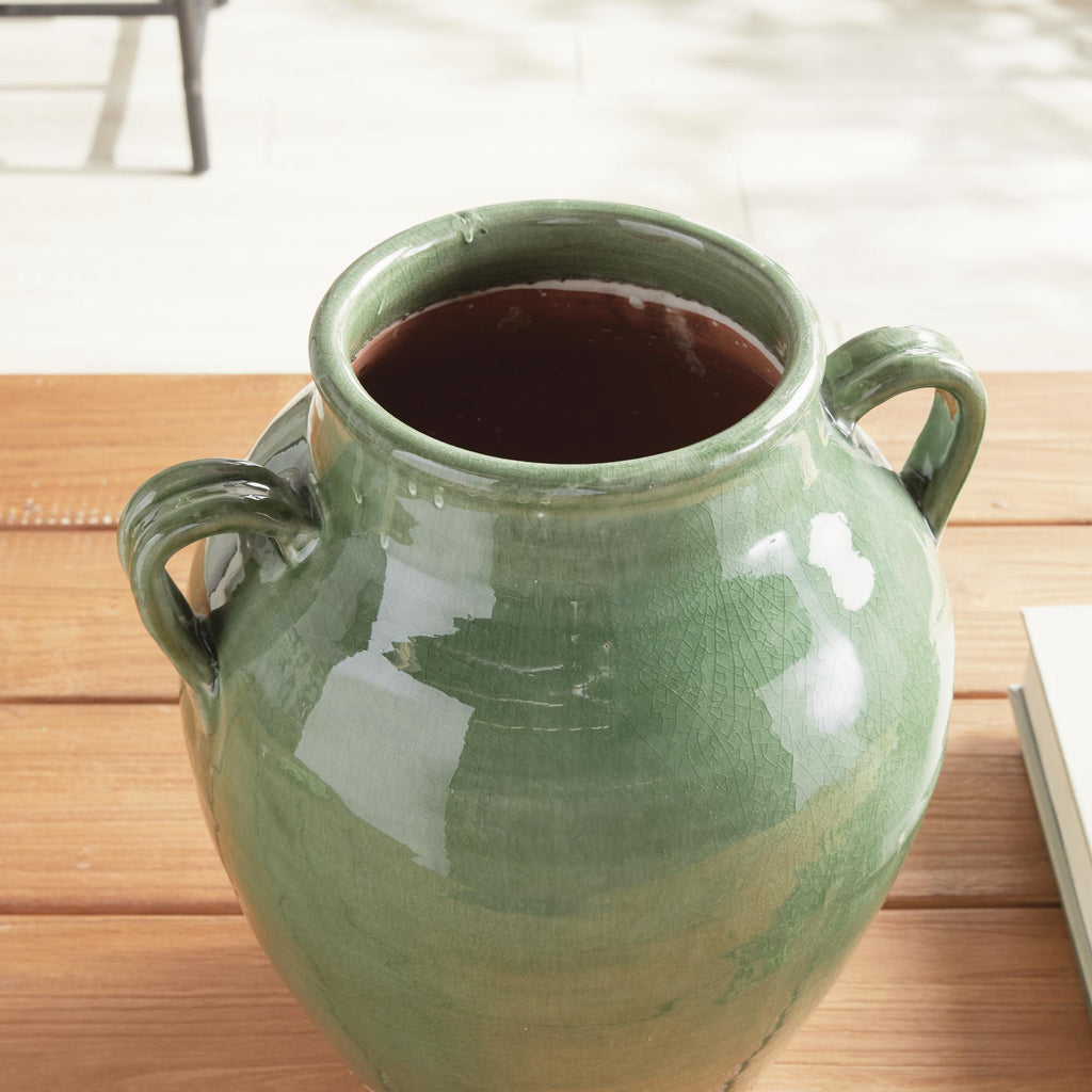 Napa Green/Natural Maisha Vase