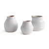 Napa White Tabitha Bud Vases