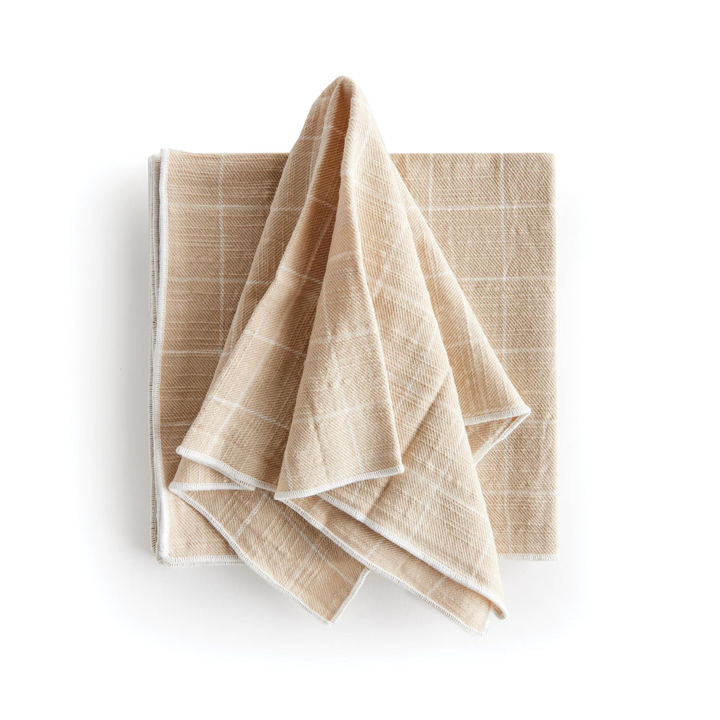 Napa Taupe Avery Napkins, Set Of 4