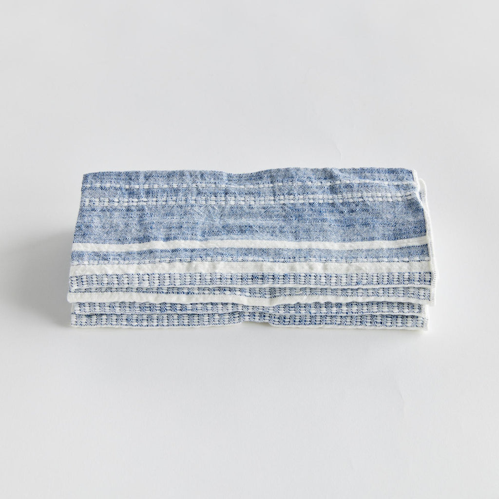 Napa Blue Brenna Napkins, Set Of 4