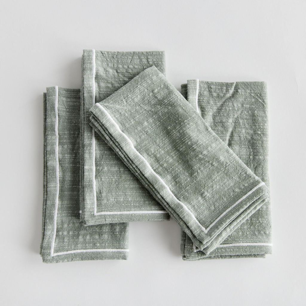 Napa Green Verdi Napkins, Set Of 4