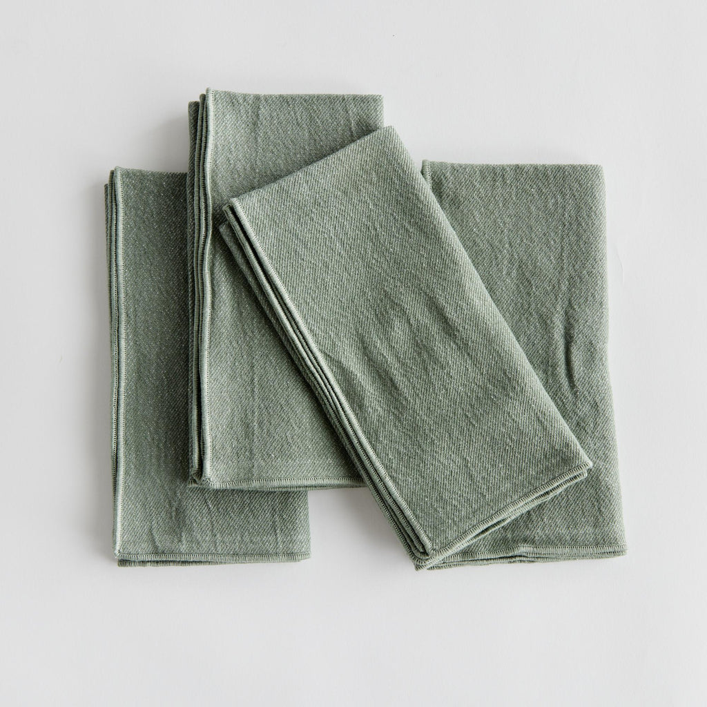 Napa Green Vanna Napkins, Set Of 4