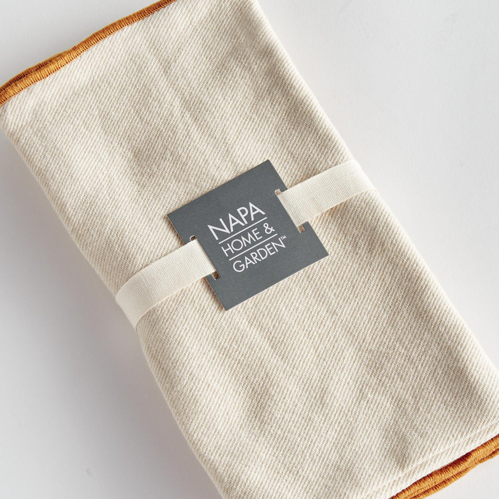 Napa Ochre Sawyer Dinner Napkins