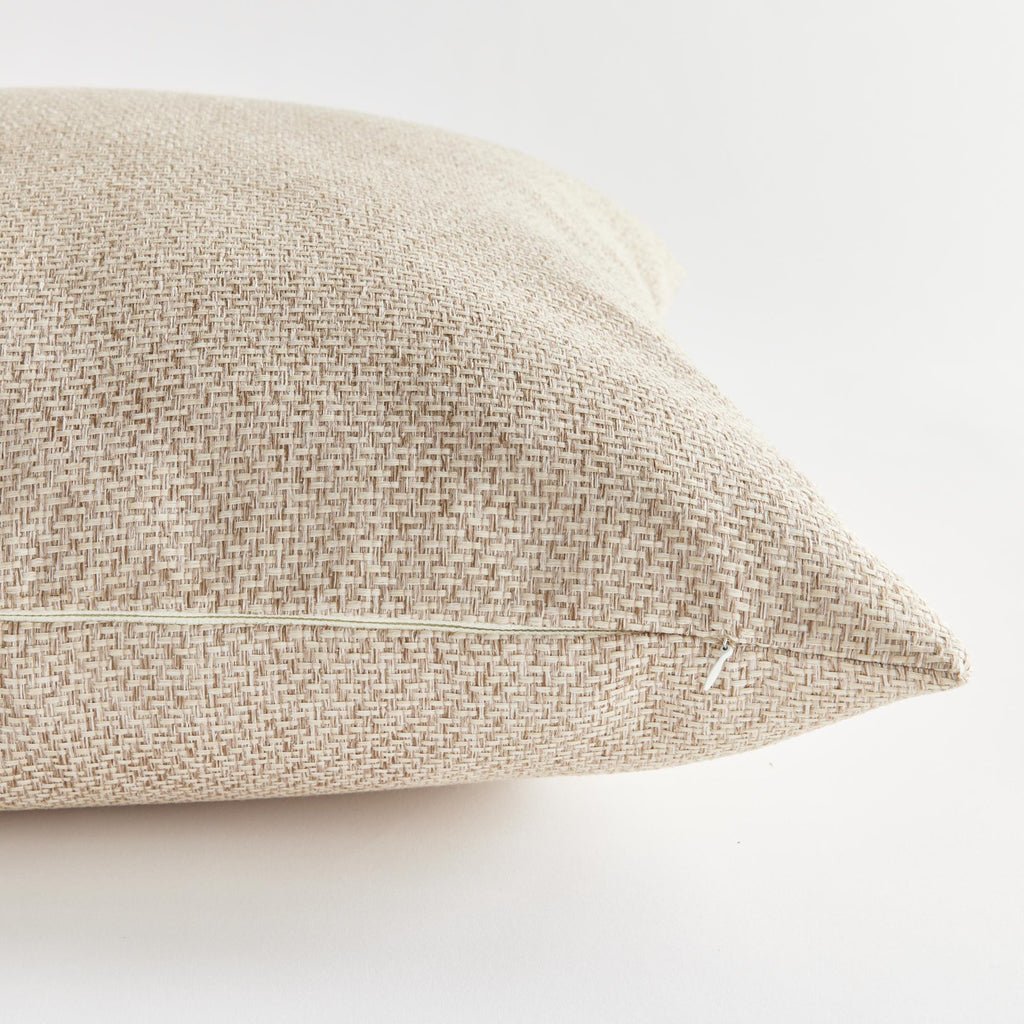 Napa Natural Blake Square Indoor-Outdoor Pillow 24"