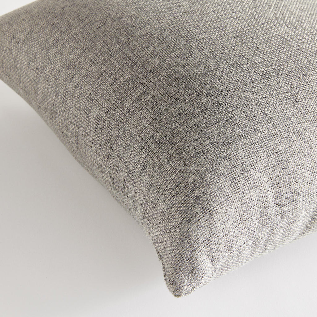 Napa Gray Gage Square Indoor-Outdoor Pillow 20"