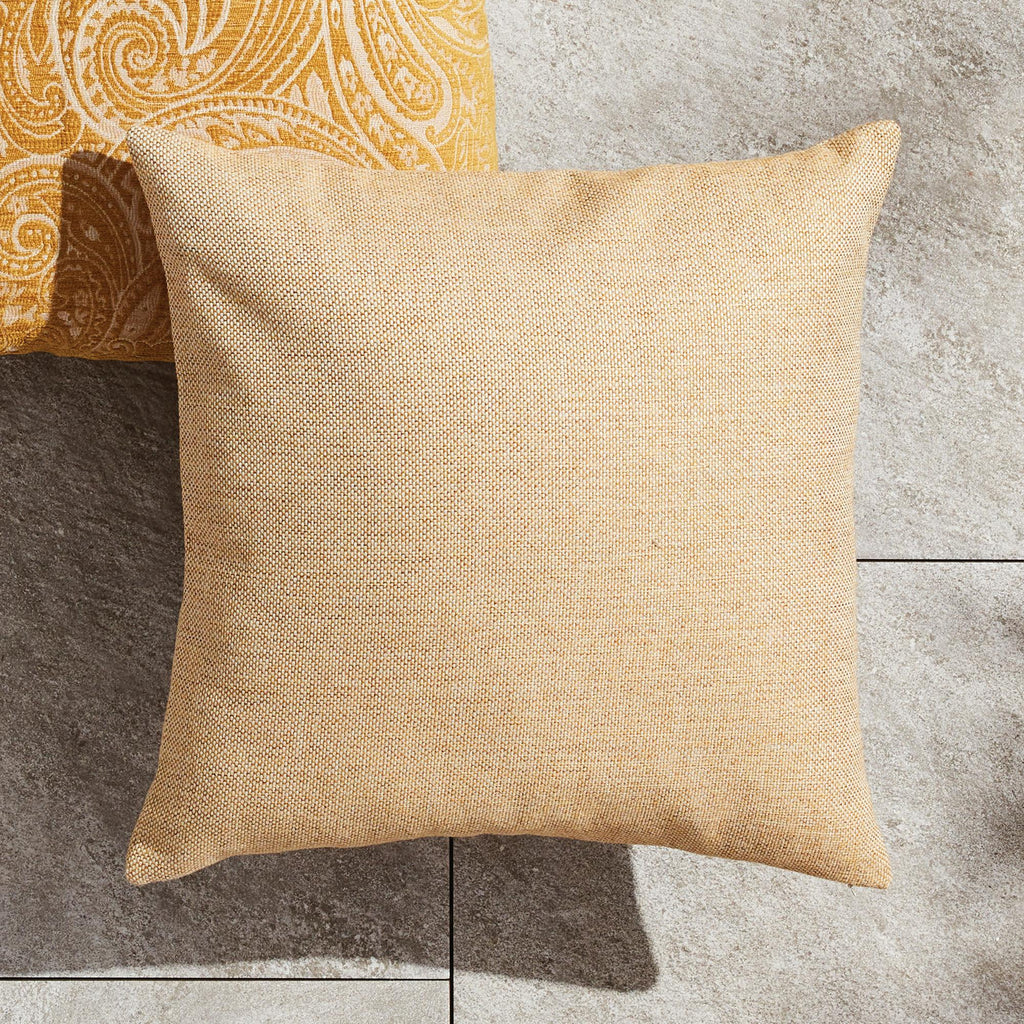 Napa Yellow Gage Square Indoor-Outdoor Pillow 20"