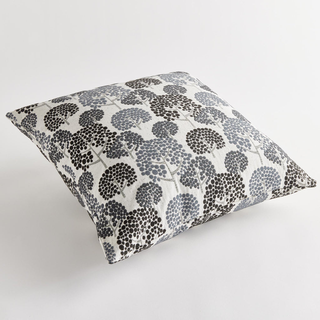 Napa Gray Skylar Square Indoor-Outdoor Pillow 24"