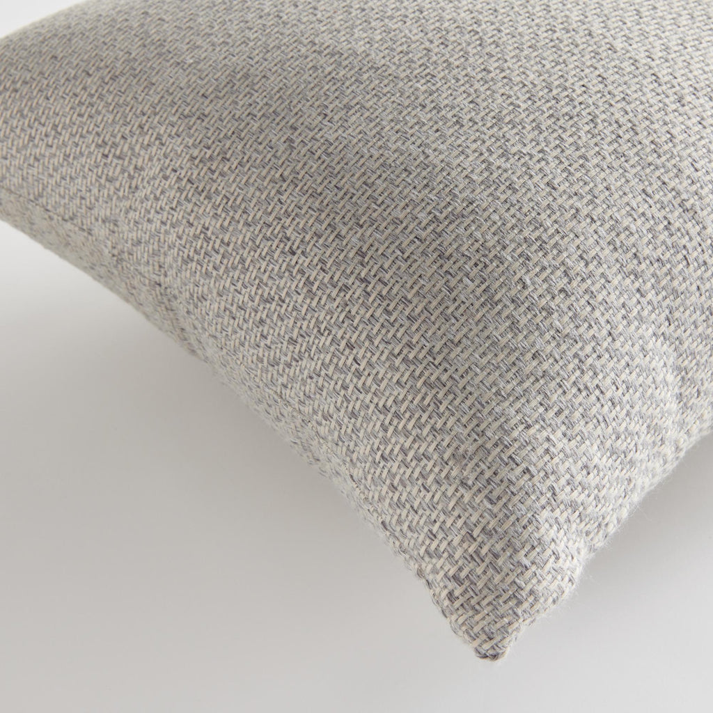 Napa Gray Blake Square Indoor-Outdoor Pillow 20"