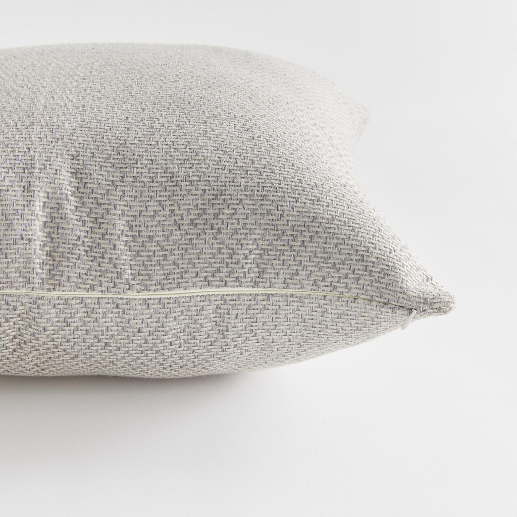 Napa Gray Blake Square Indoor-Outdoor Pillow 20"