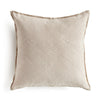 Napa Gray Geo Square Indoor-Outdoor Pillow 24