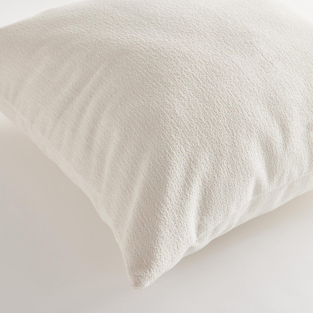 Napa White Cooper Square Indoor-Outdoor Pillow 24"