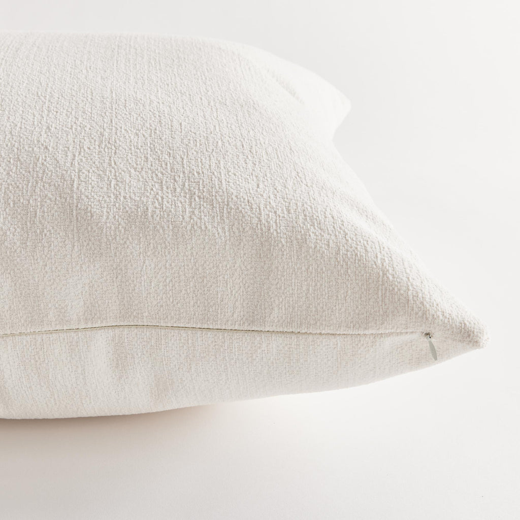 Napa White Cooper Square Indoor-Outdoor Pillow 24"