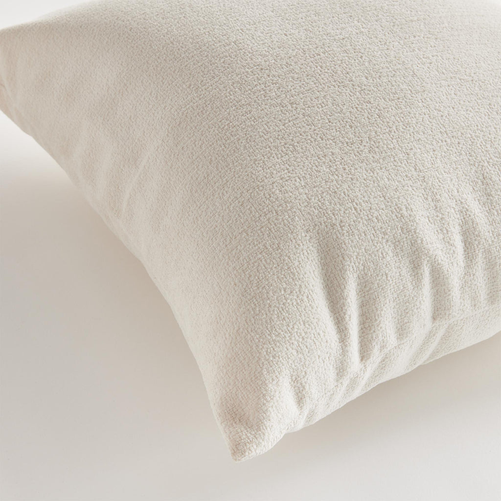 Napa White Cooper Square Indoor-Outdoor Pillow 20"